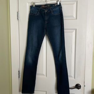 Dark wash Mavi Kerry Mid-Rise, Straight Leg jeans